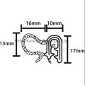 EPDM Rubber Extruded Rubber Protective Strips